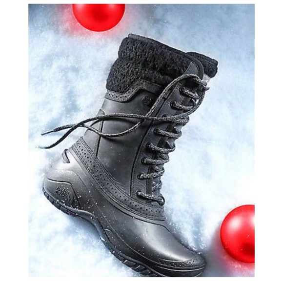 The North Face Women's Shellista II Mid Cold-Weather Boots, Black size 7 - Picture 2 of 11